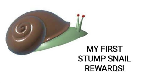 Stump snail rewards - O M G FINALLY. DEFEATED STUMP SNAIL! rewards: 1 star jelly. 75 tickets. 15 glues. 100 treats (meh) 150 gumdrops. 10 oils (I need oils from crimson guard) and 1 enzymes.